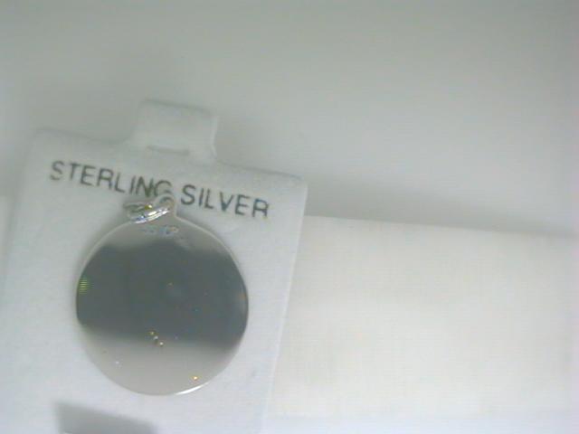 charm sterling silver round di