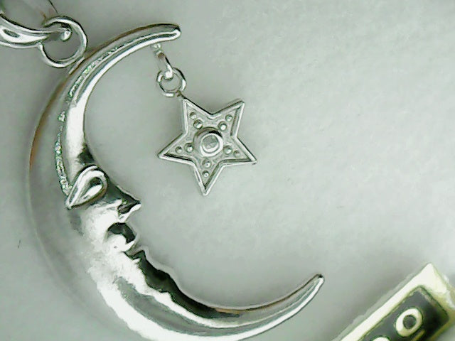 half moon and stars sterling