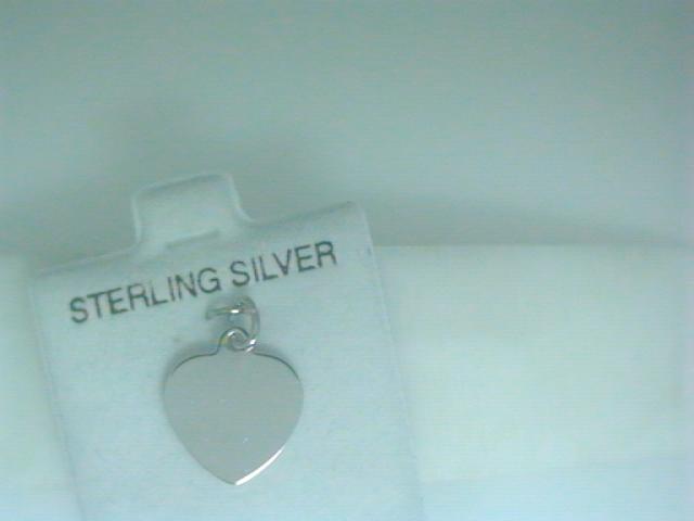 charm sterling silver heart di