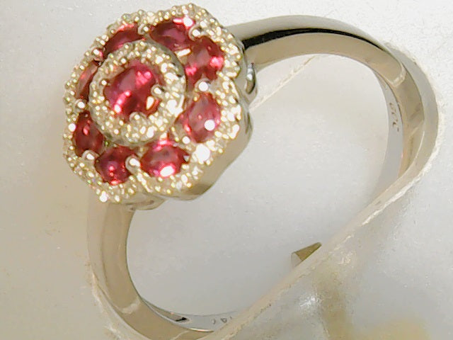 14ktwhite ruby diamond ring .8