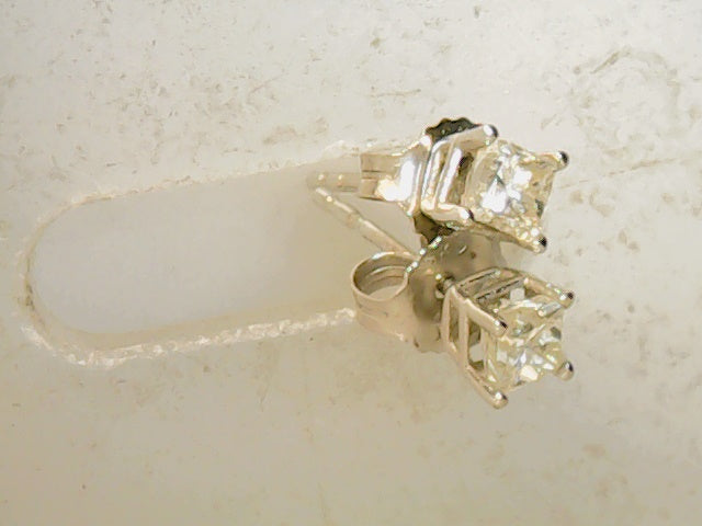 Ladies small diamond earrings