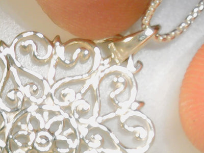 Sterling silver ornamental lyn