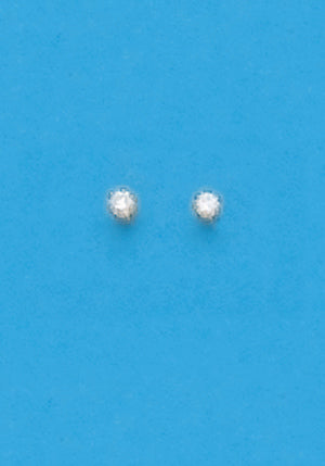 allergy free CZ stud earrings