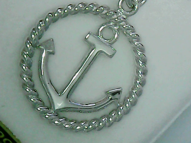 SS anchor in rope circle