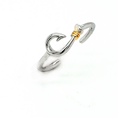 ss hook toe ring