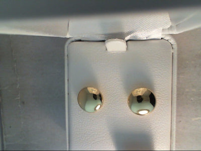 14kt puffed button