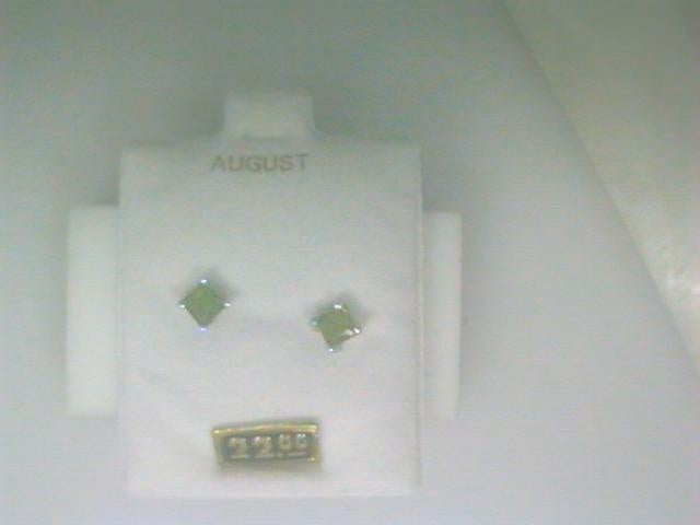 earrings ss studs august birth