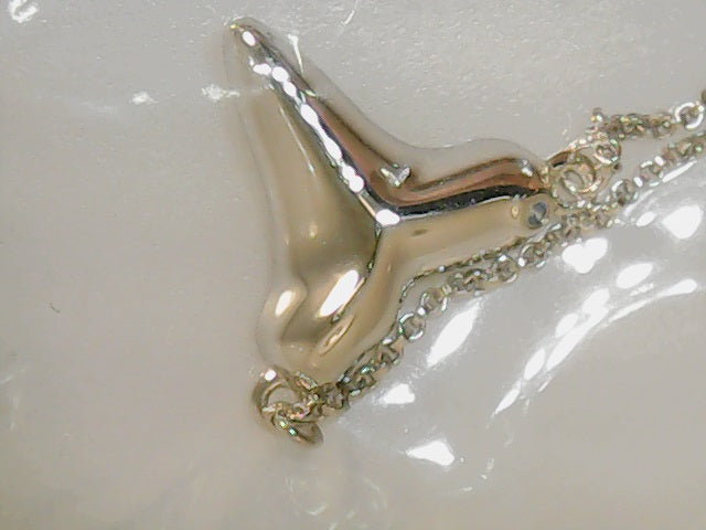 Sterling shark tooth necklace