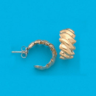 allergy free hoop earrings yel