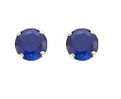 ss birthstone earrings SEPT