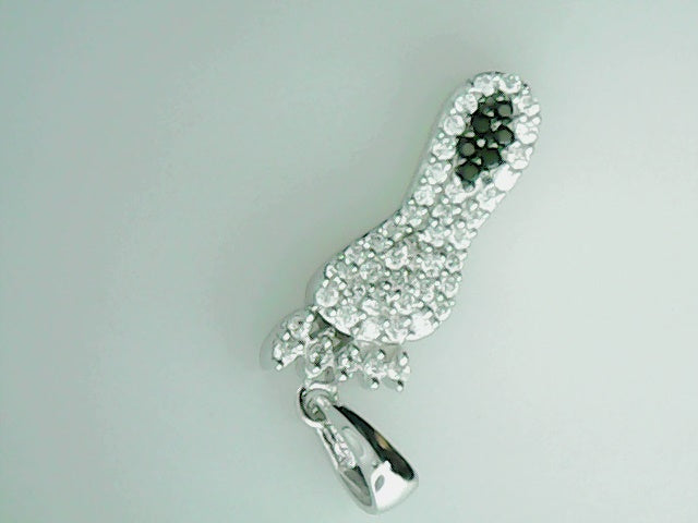 SS CZ Tarheel Pendant