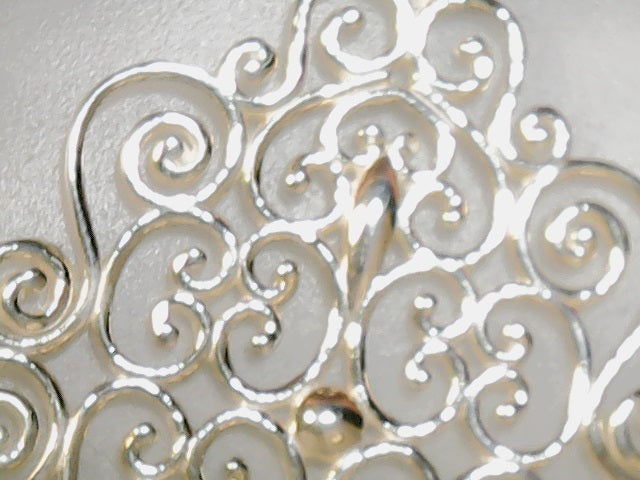 Sterling silver hand wrought j