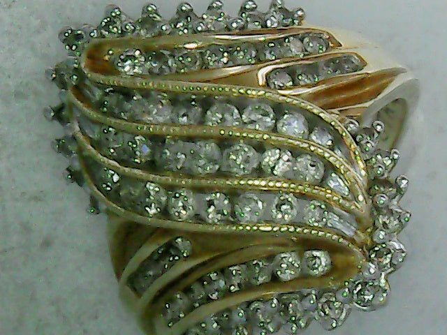 10kt stamped diamond fashion r