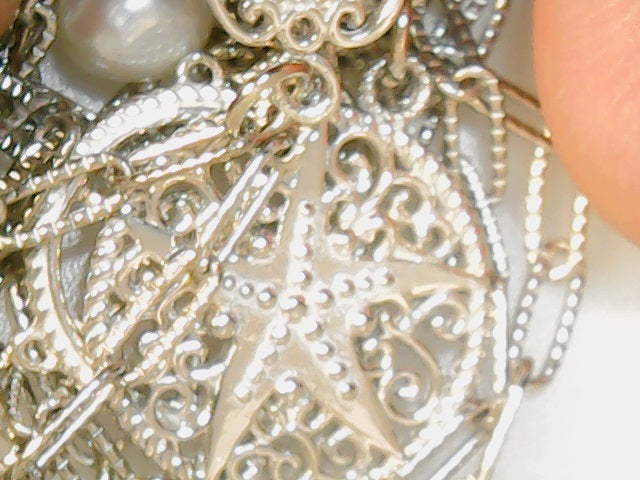 Sterling silver handwrought ha