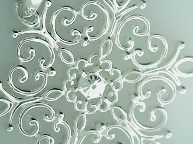 SS snowflake pendant